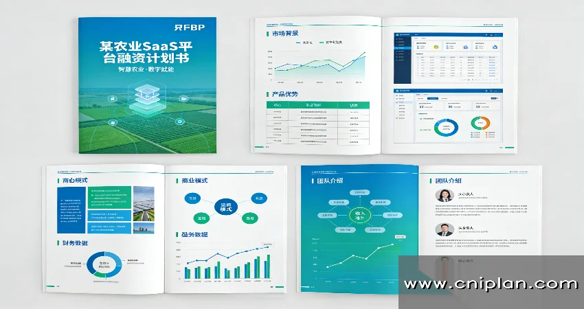 农业SaaS平台融资BP