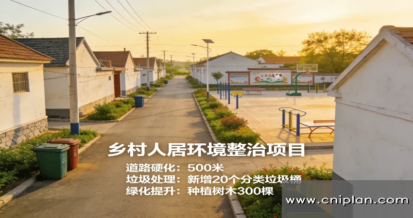 乡村人居环境整治资金申请