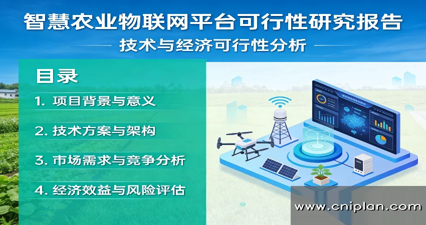 智慧农业物联网平台可研