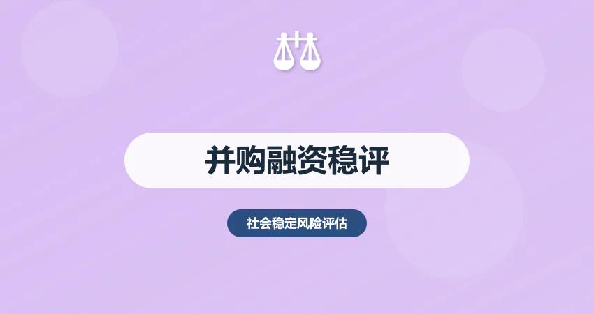 并购融资稳评报告：标的企业 + 整合风险评估