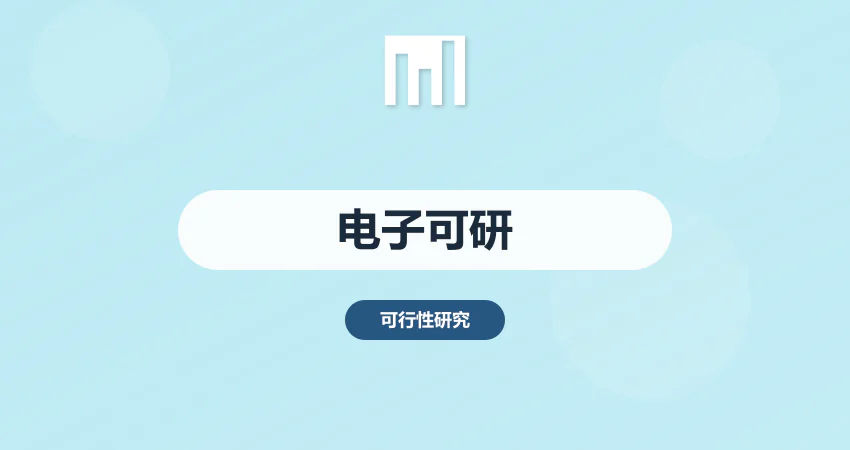 电子可行性报告