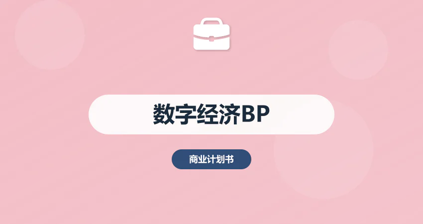 数字经济商业计划书：数字化转型 + 数据安全模块