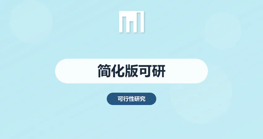 简化版可行性报告