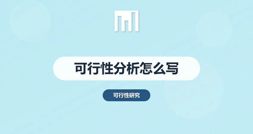 可行性分析报告怎么写