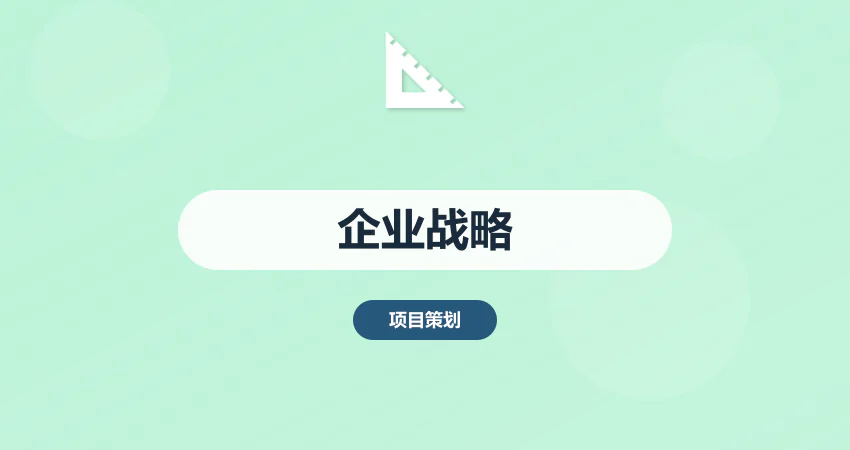 企业中长期战略规划