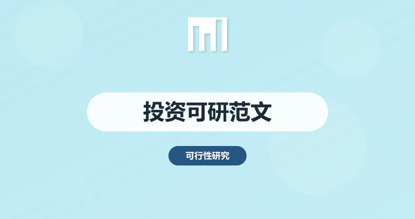 投资可行性报告范文