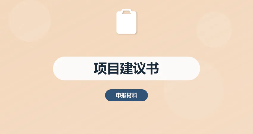 项目建议书代写服务价值：规避政策风险+提升过审率​