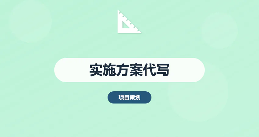 项目实施方案代写_项目执行方案_运营方案
