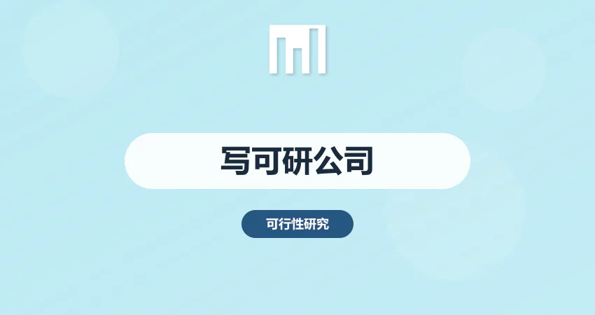 写可行性报告的公司