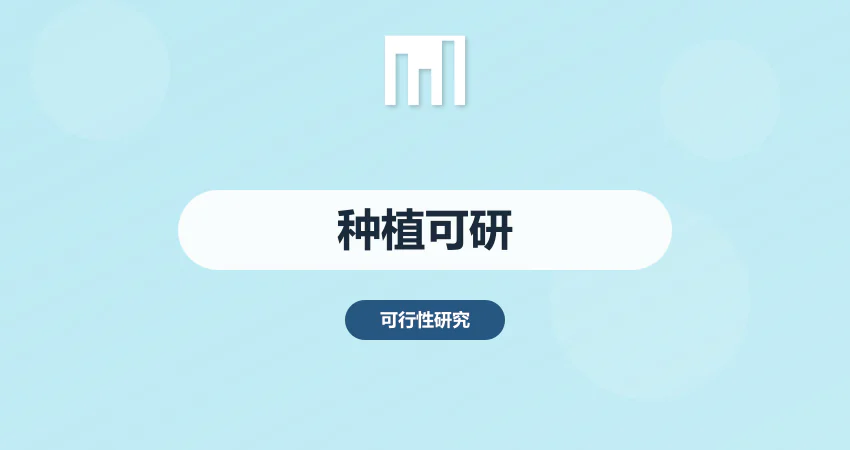 种植可行性研究报告