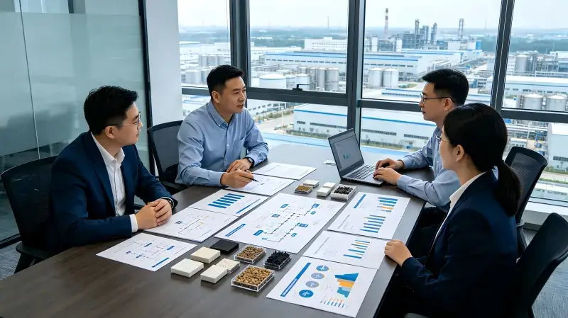 中撰咨询化工新材料行业专家团队服务场景