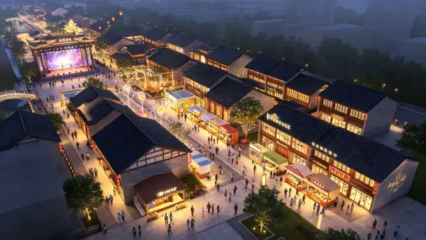 文旅融合产业带规划效果图